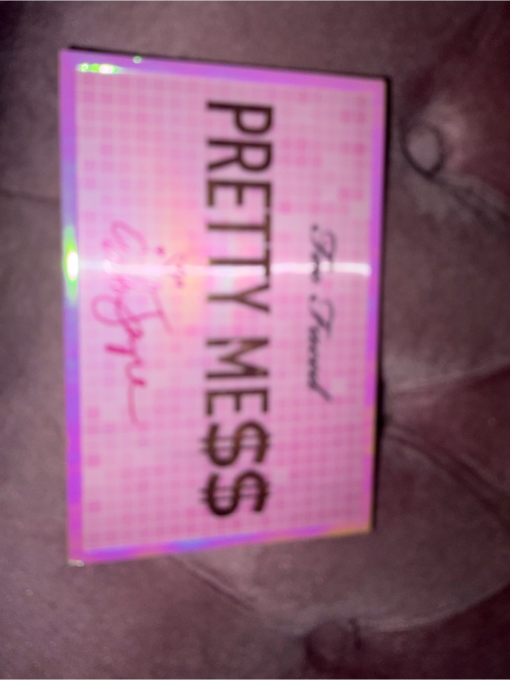 Too faced pretty mess palette Erika Jayne